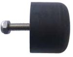 Cold room Door Rubber Stop with screw and nylon insert nut.