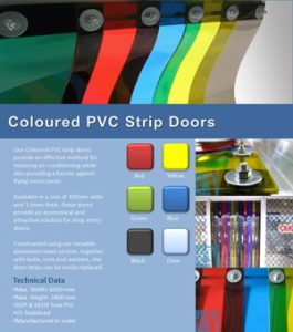 Coloured Plastic Strips Brochure