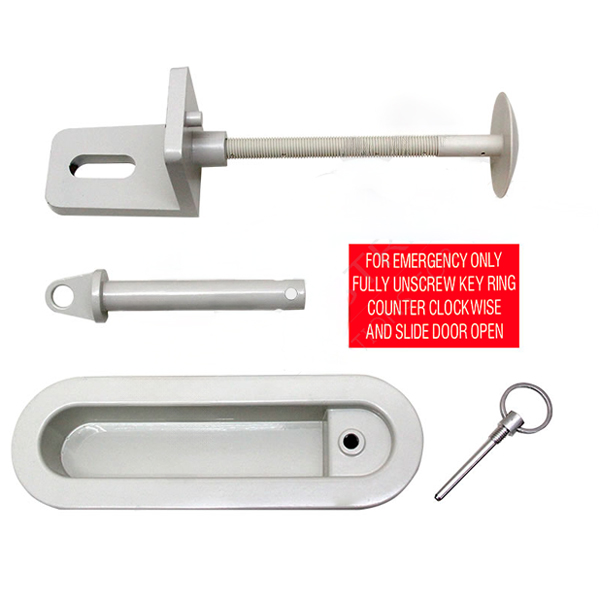 Coolroom Sliding Door Locking System Kit